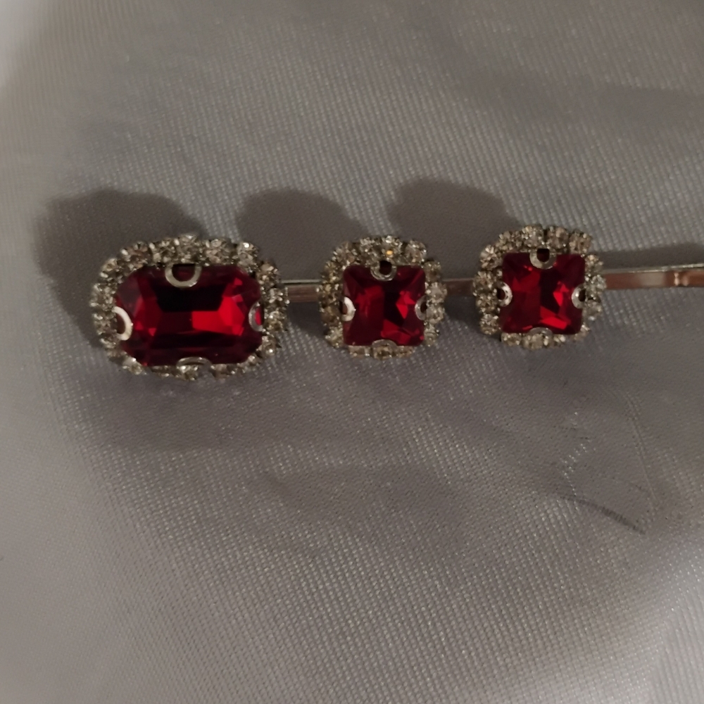 Red Diamond Hair Accessories